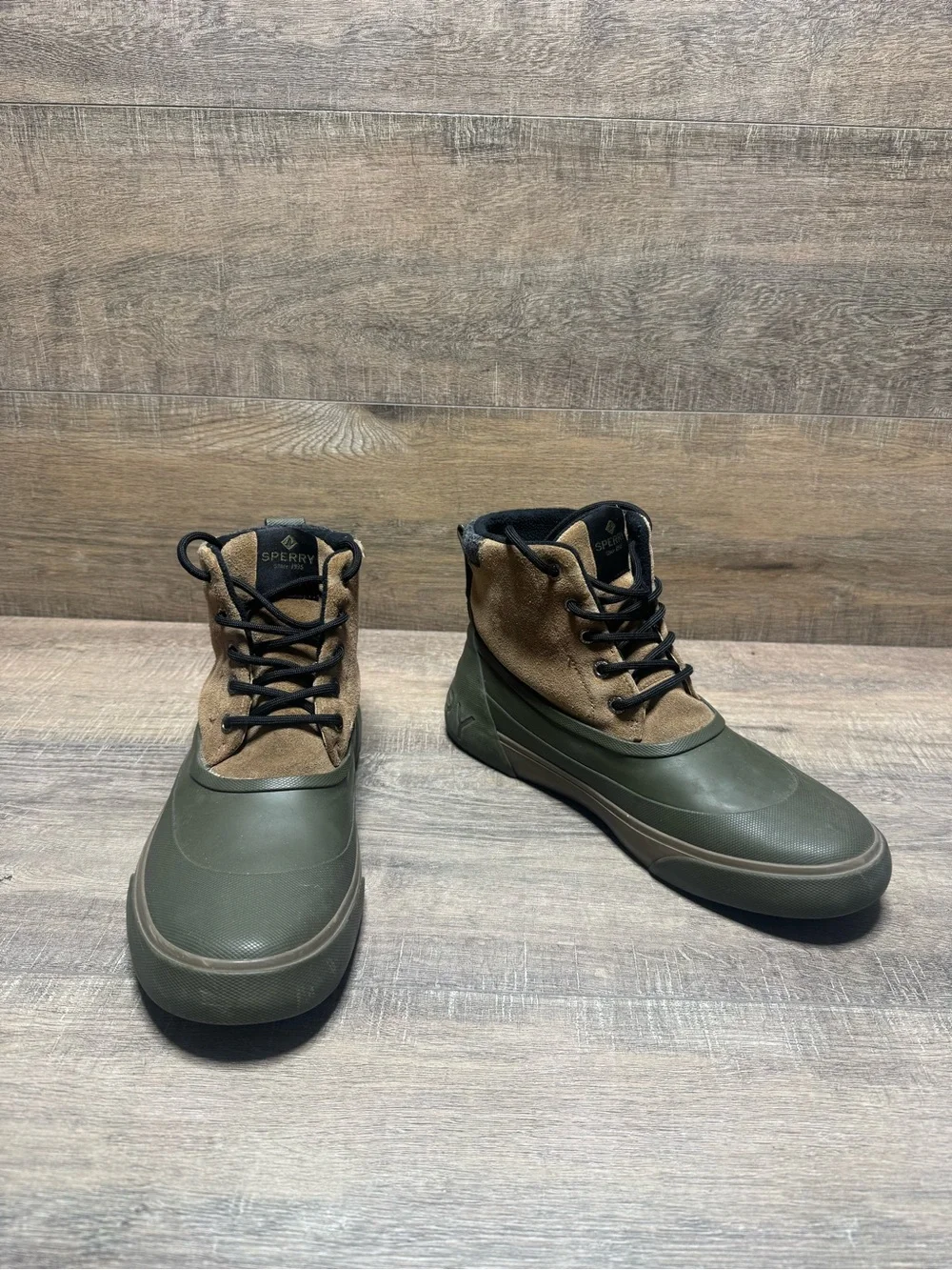 Sperry waterproof rubber